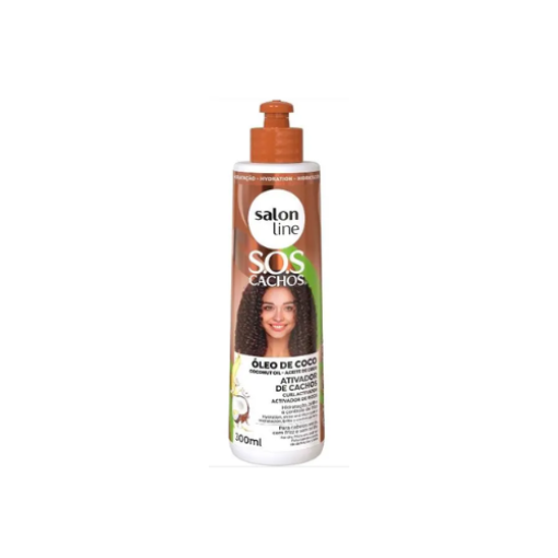 SALON LINE OLEO DE COCO ACTIVADOR CACHOS 300ML