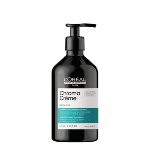 LP SE CHROMA CREME GREEN DYES SHAMPOO, 500ML